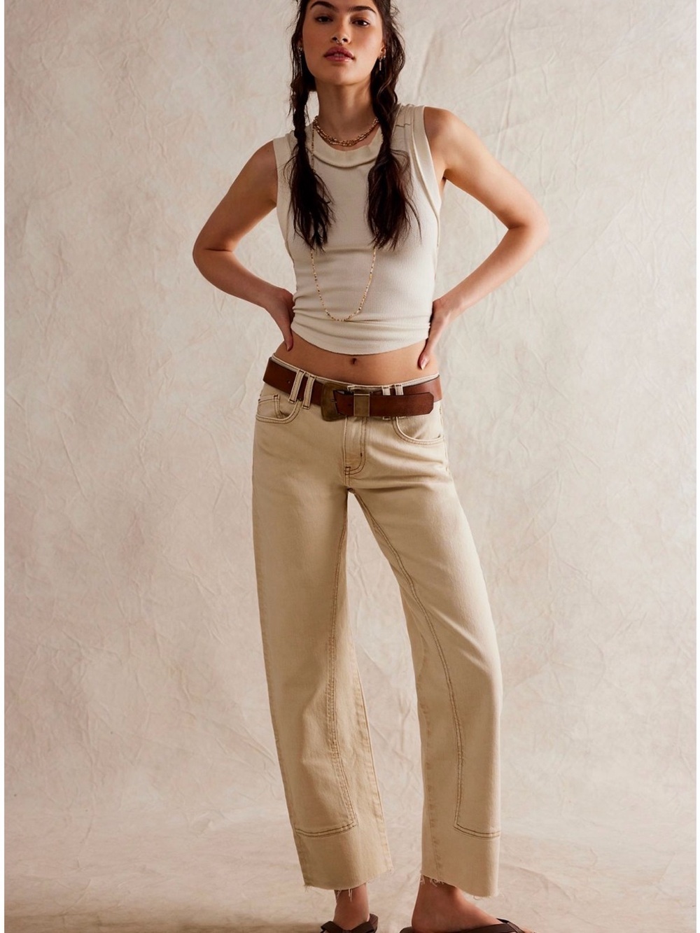 We The Free Risk Taker Mid-Rise Jeans